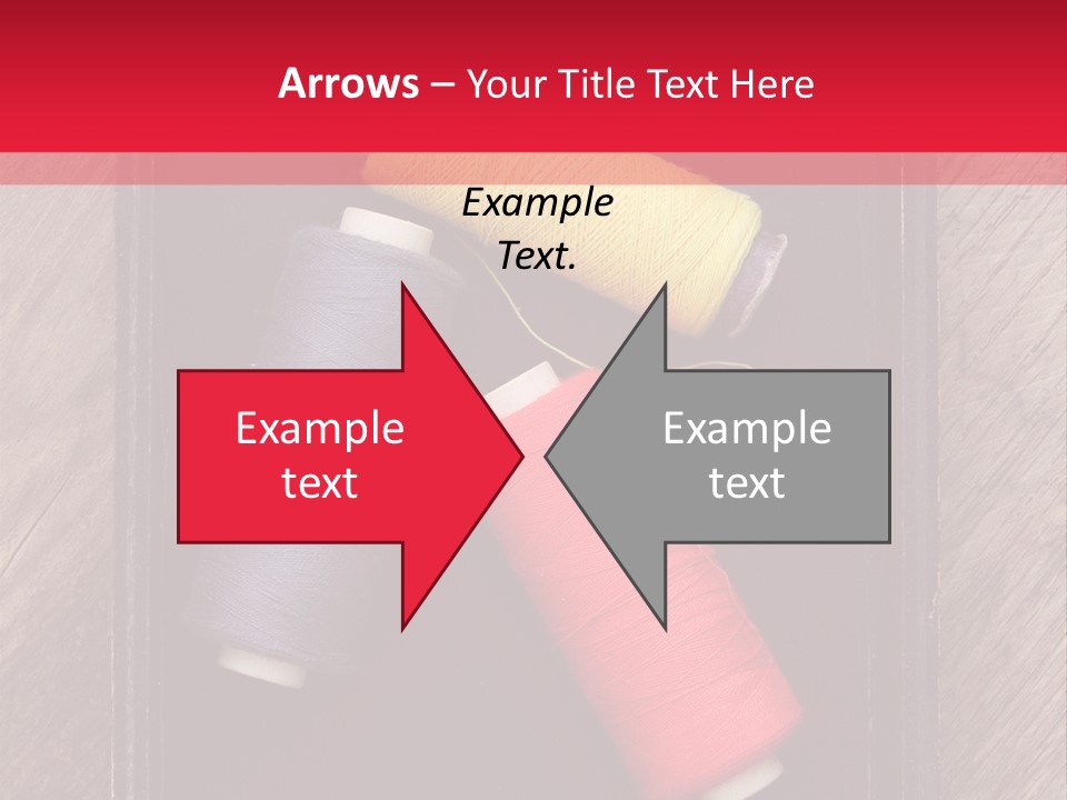 Vintage Old Thread PowerPoint Template