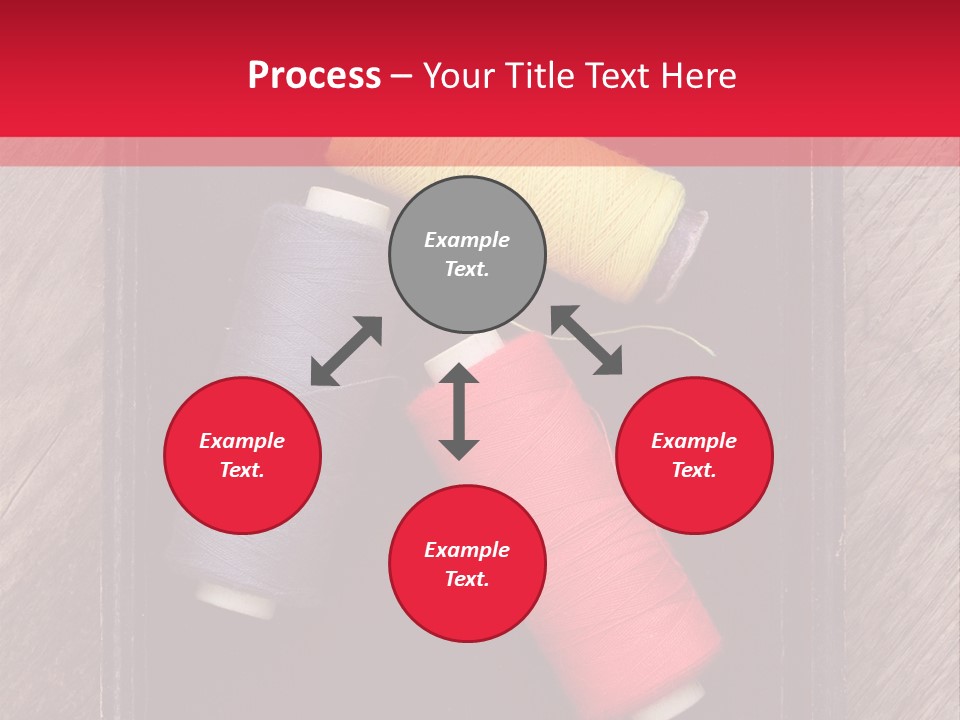 Vintage Old Thread PowerPoint Template