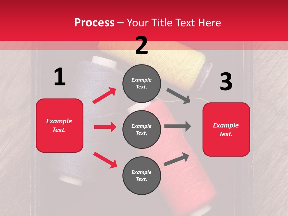 Vintage Old Thread PowerPoint Template