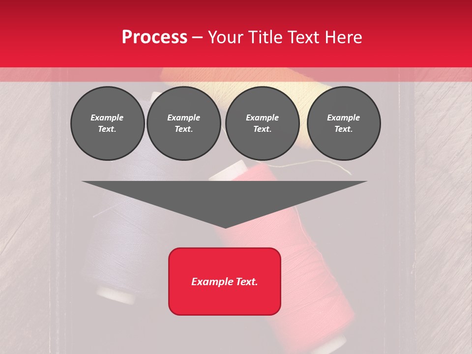 Vintage Old Thread PowerPoint Template