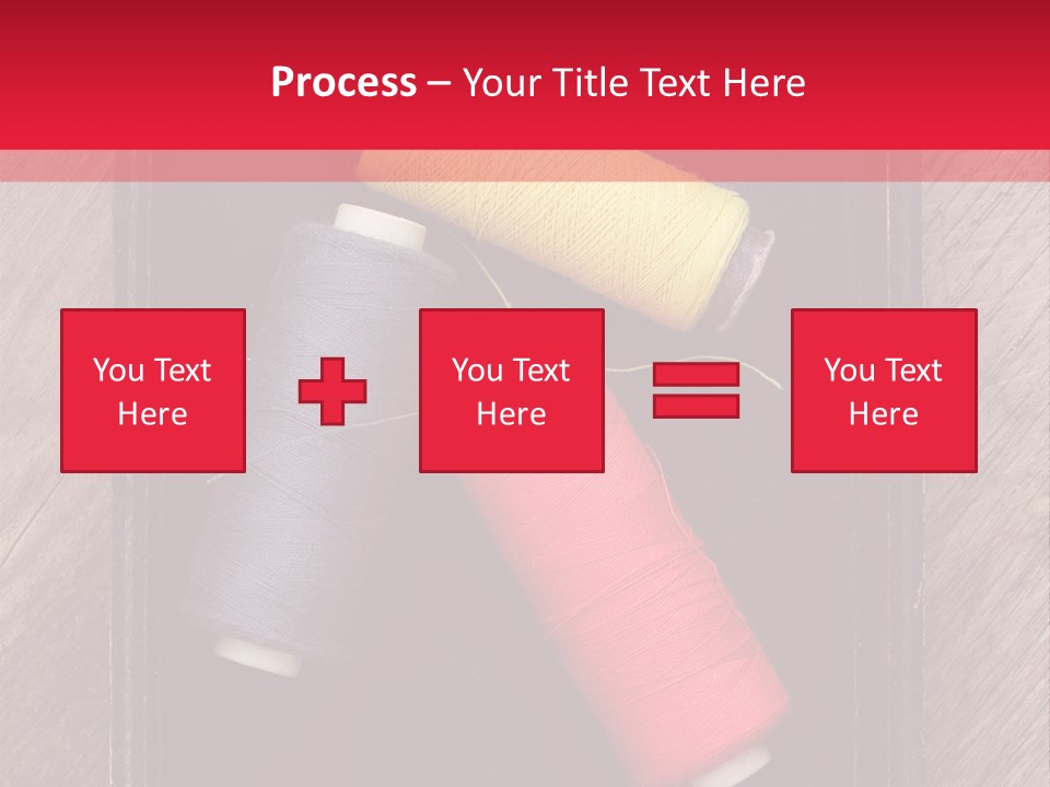 Vintage Old Thread PowerPoint Template