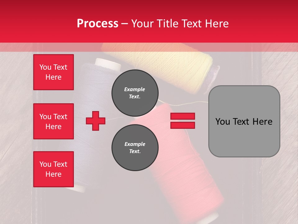 Vintage Old Thread PowerPoint Template