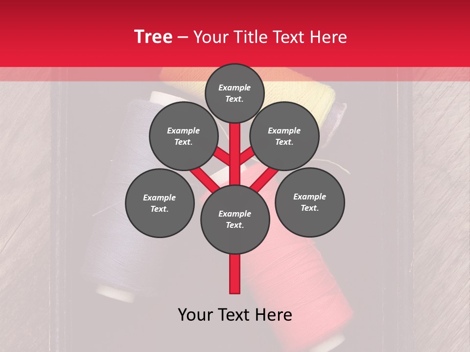 Vintage Old Thread PowerPoint Template