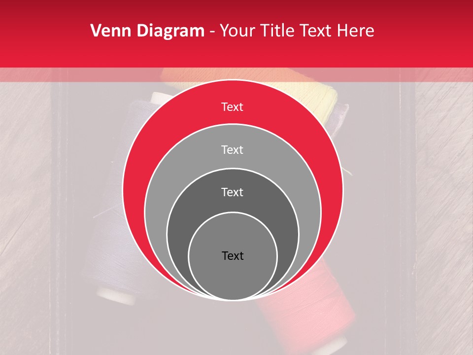 Vintage Old Thread PowerPoint Template