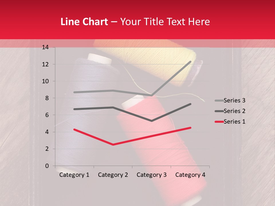 Vintage Old Thread PowerPoint Template