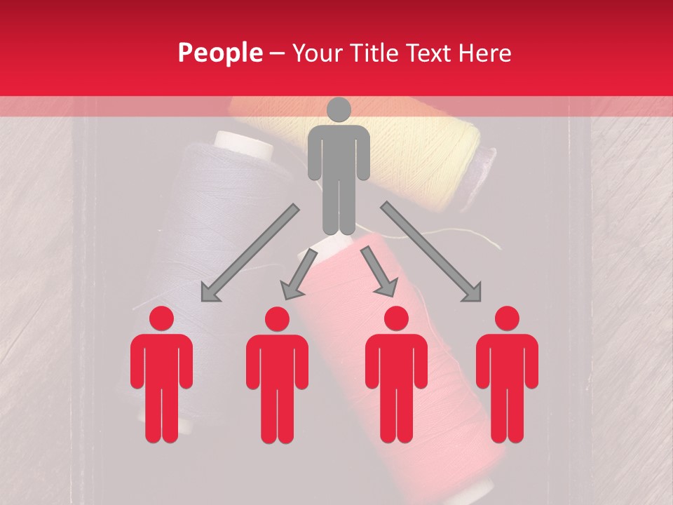 Vintage Old Thread PowerPoint Template