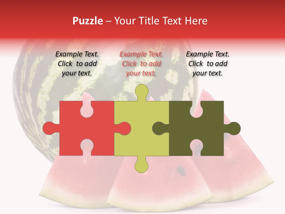 Object Circle Raw PowerPoint Template