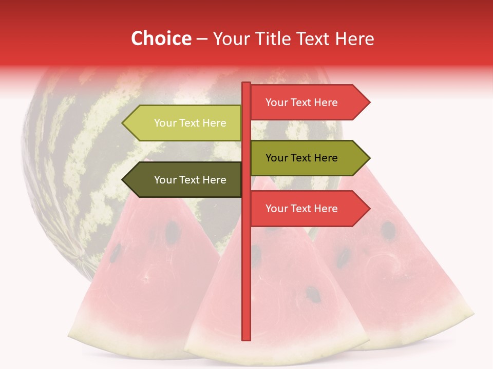 Object Circle Raw PowerPoint Template