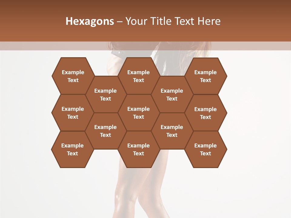 Active Posing Cheerful PowerPoint Template