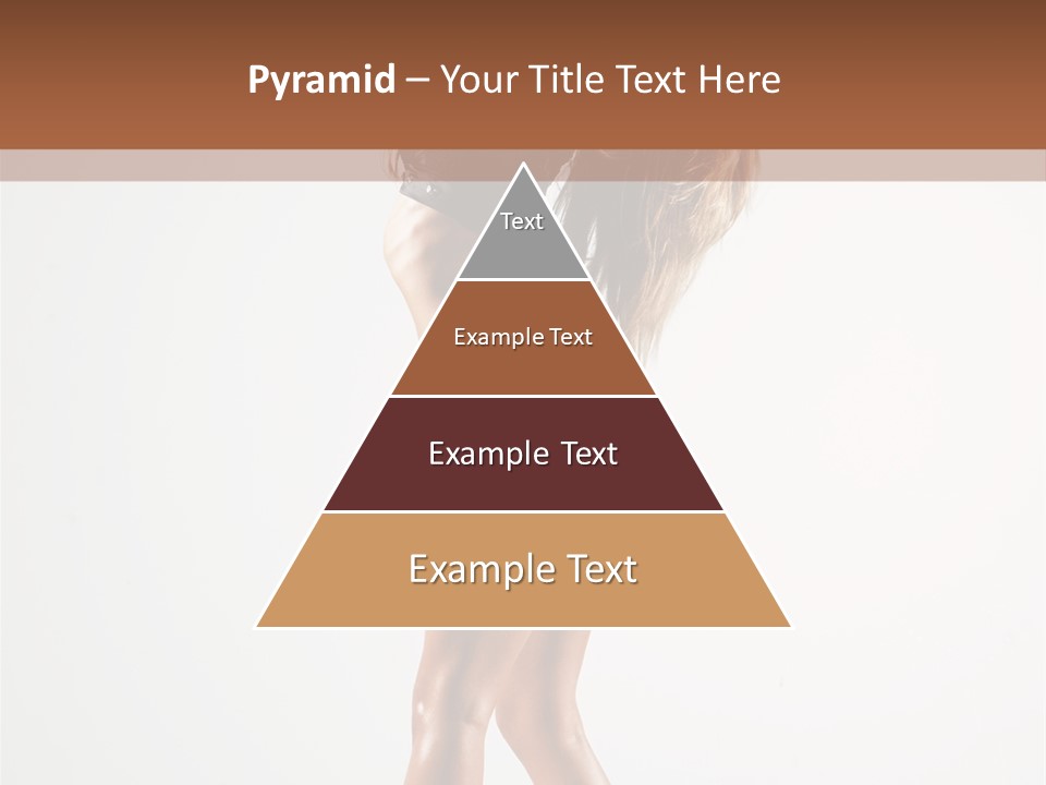 Active Posing Cheerful PowerPoint Template