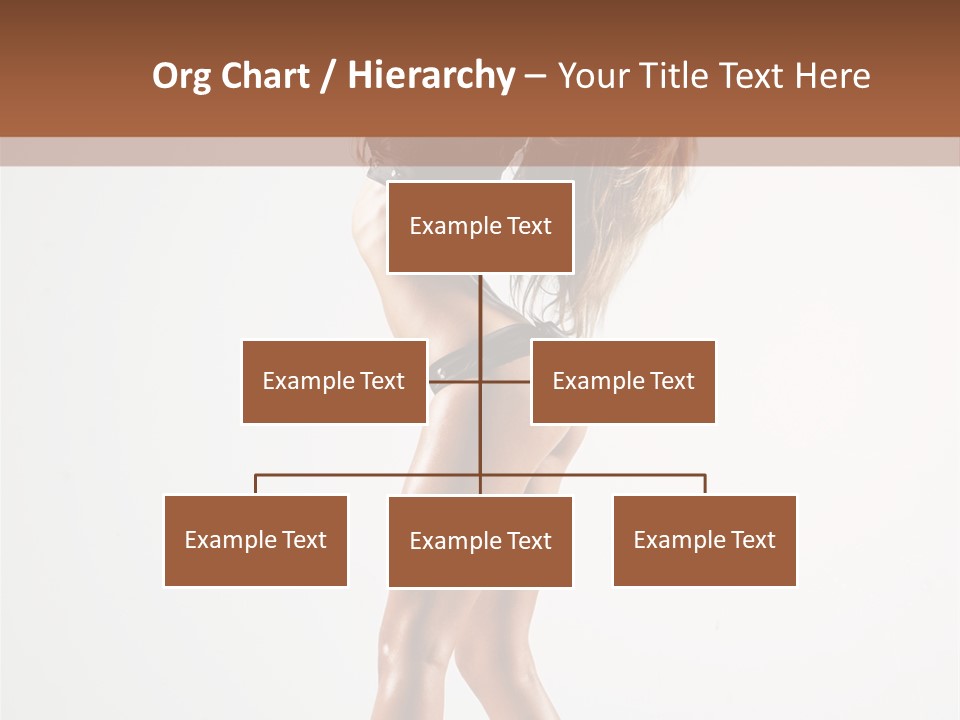 Active Posing Cheerful PowerPoint Template