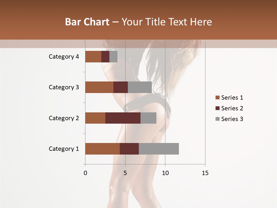 Active Posing Cheerful PowerPoint Template