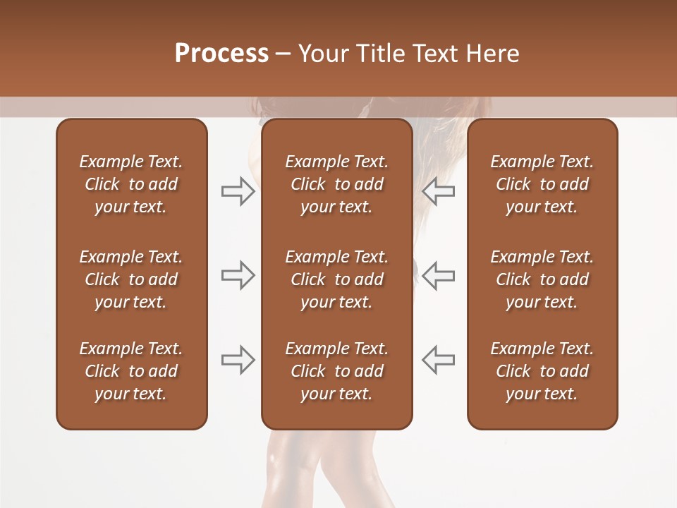 Active Posing Cheerful PowerPoint Template