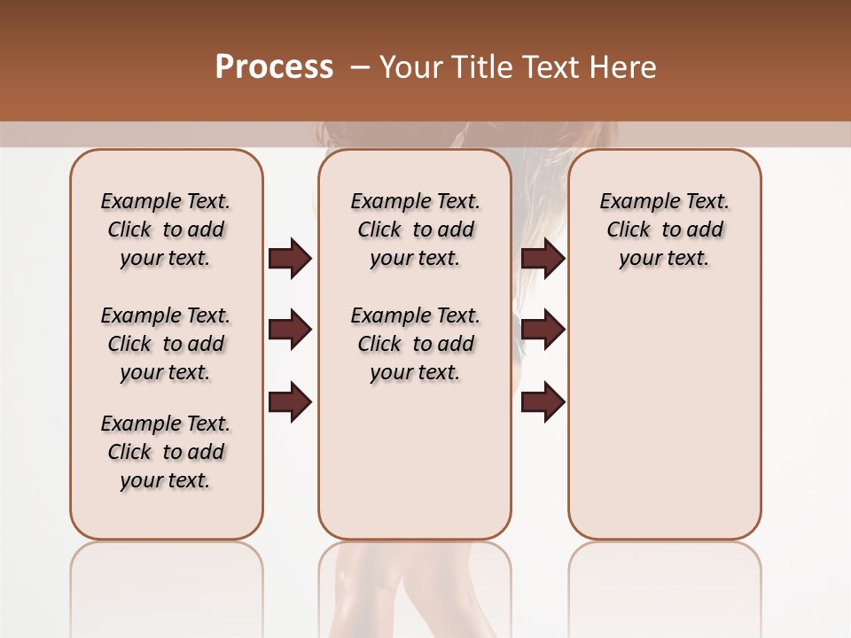 Active Posing Cheerful PowerPoint Template