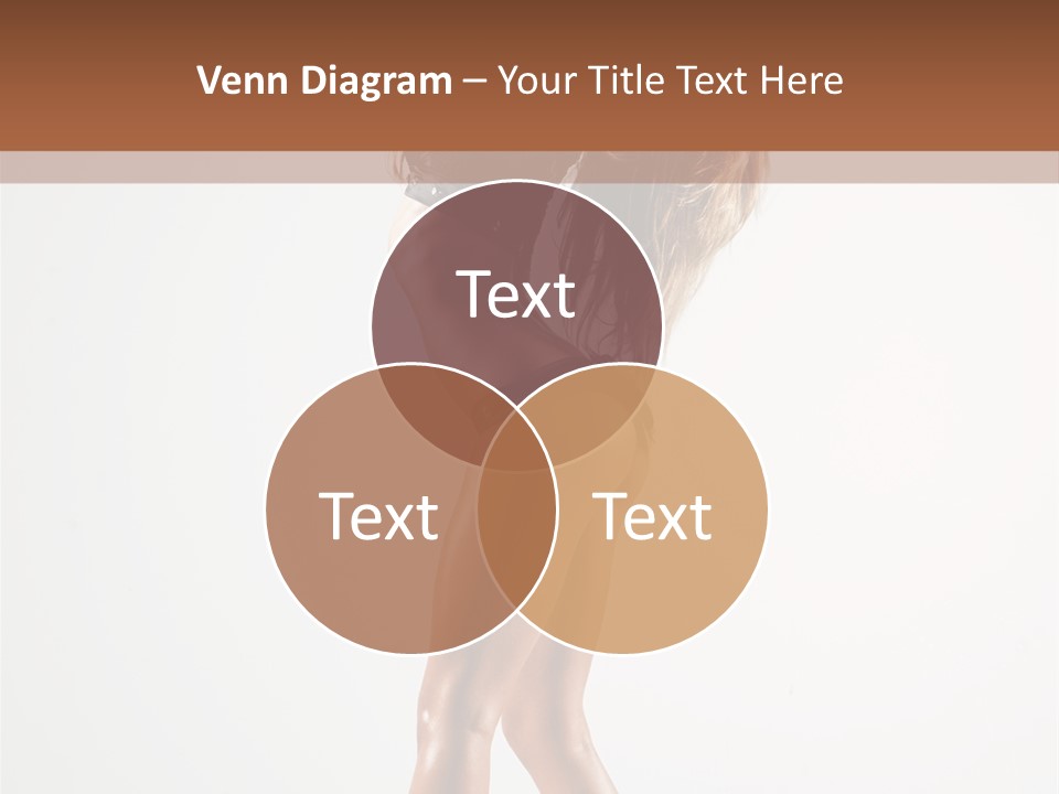 Active Posing Cheerful PowerPoint Template