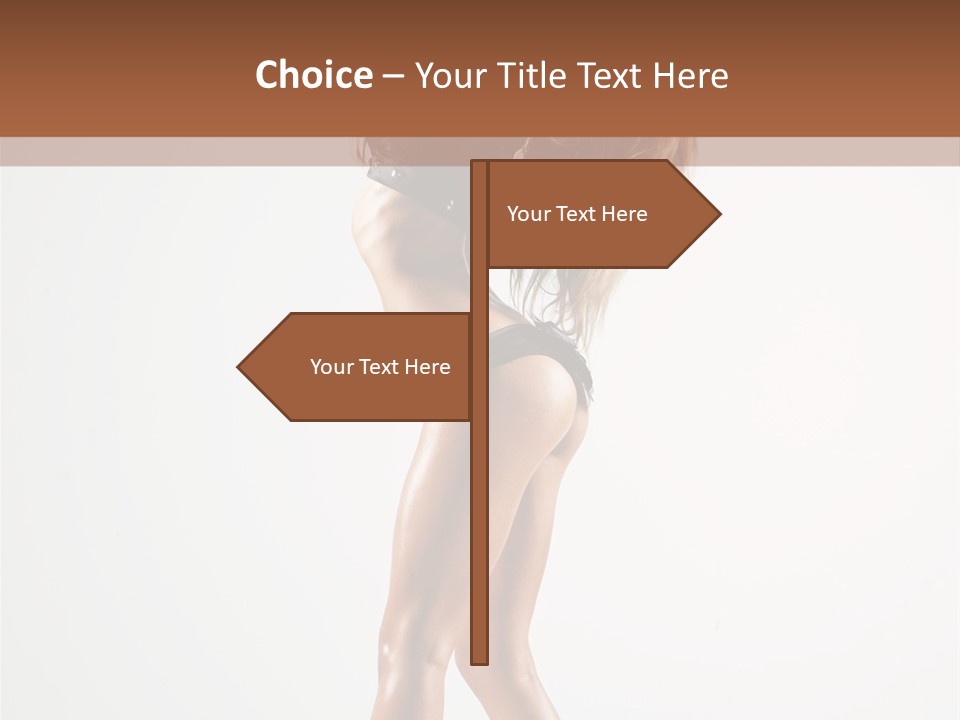 Active Posing Cheerful PowerPoint Template