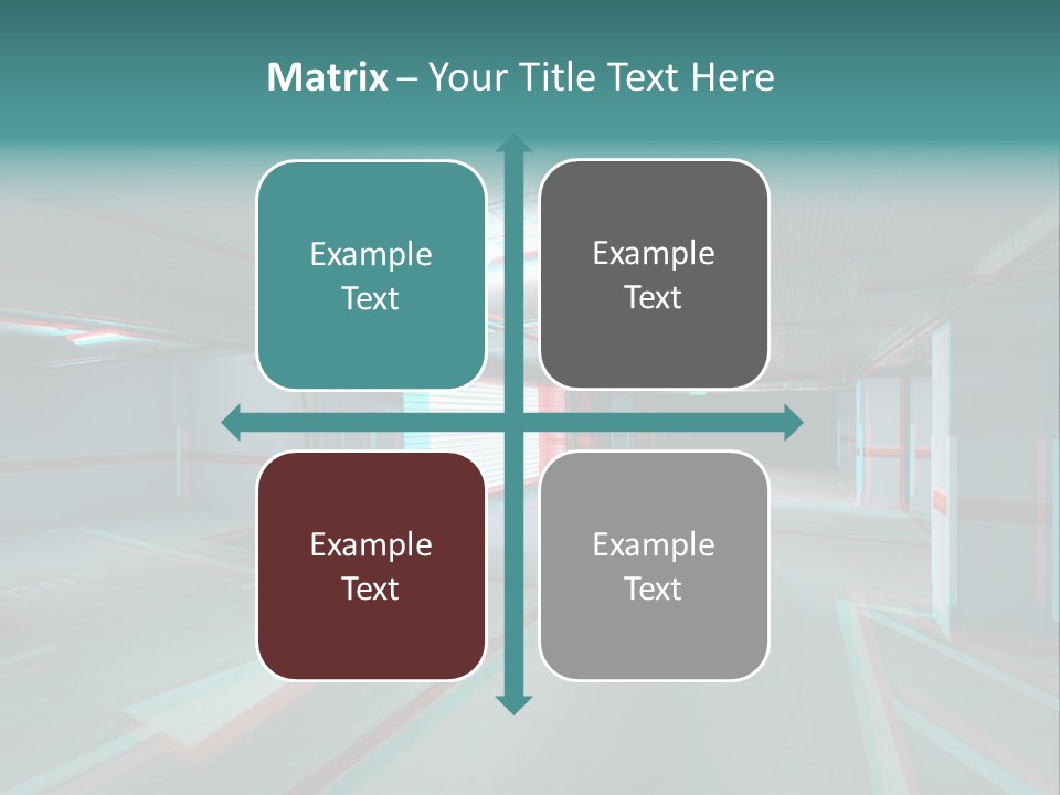 View Ceiling Metal PowerPoint Template
