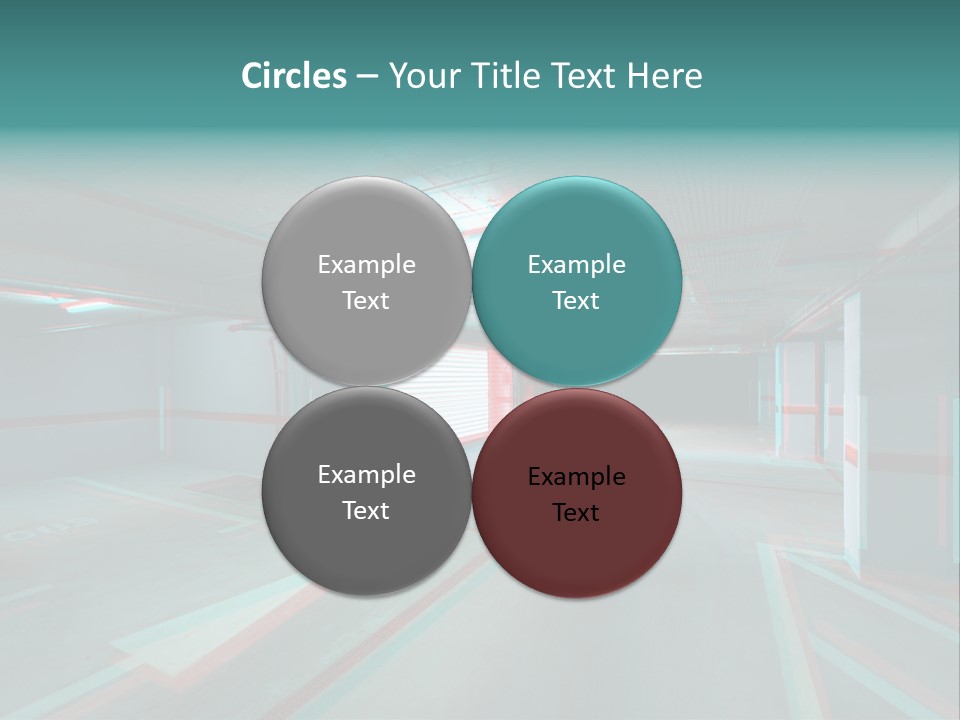 View Ceiling Metal PowerPoint Template