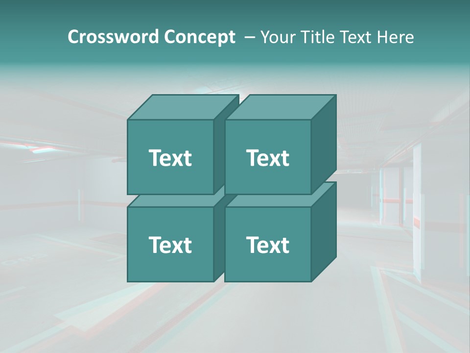 View Ceiling Metal PowerPoint Template