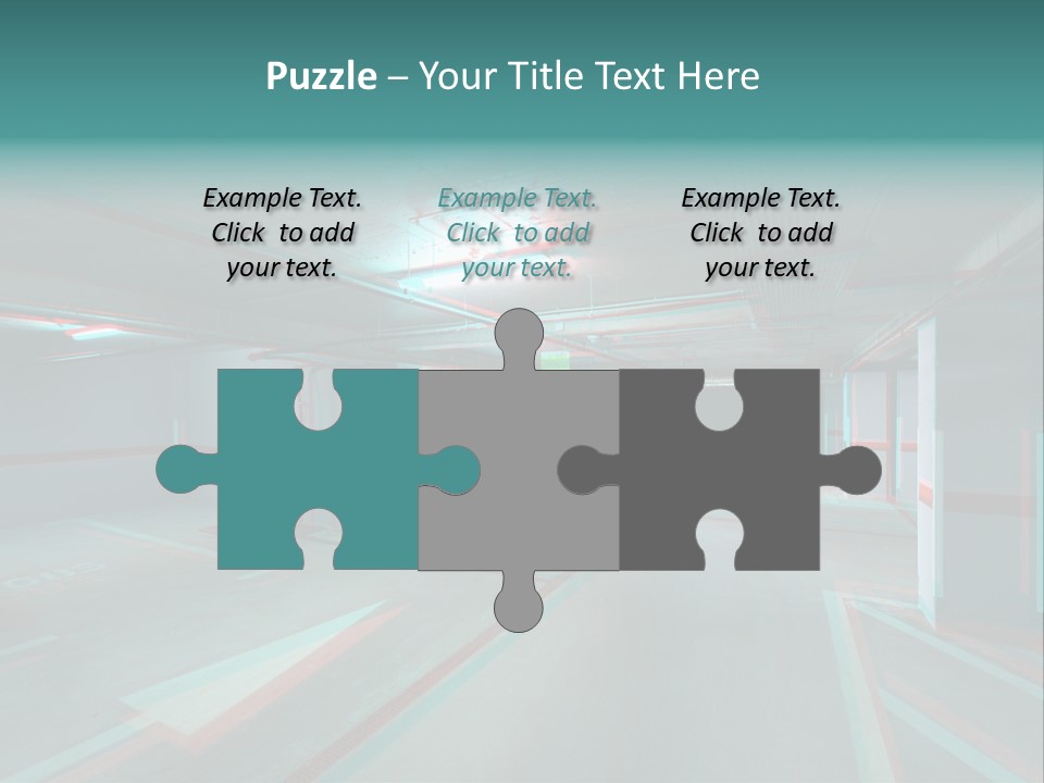 View Ceiling Metal PowerPoint Template