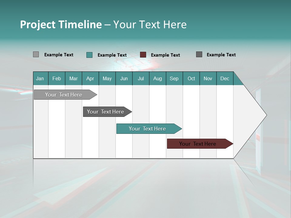 View Ceiling Metal PowerPoint Template