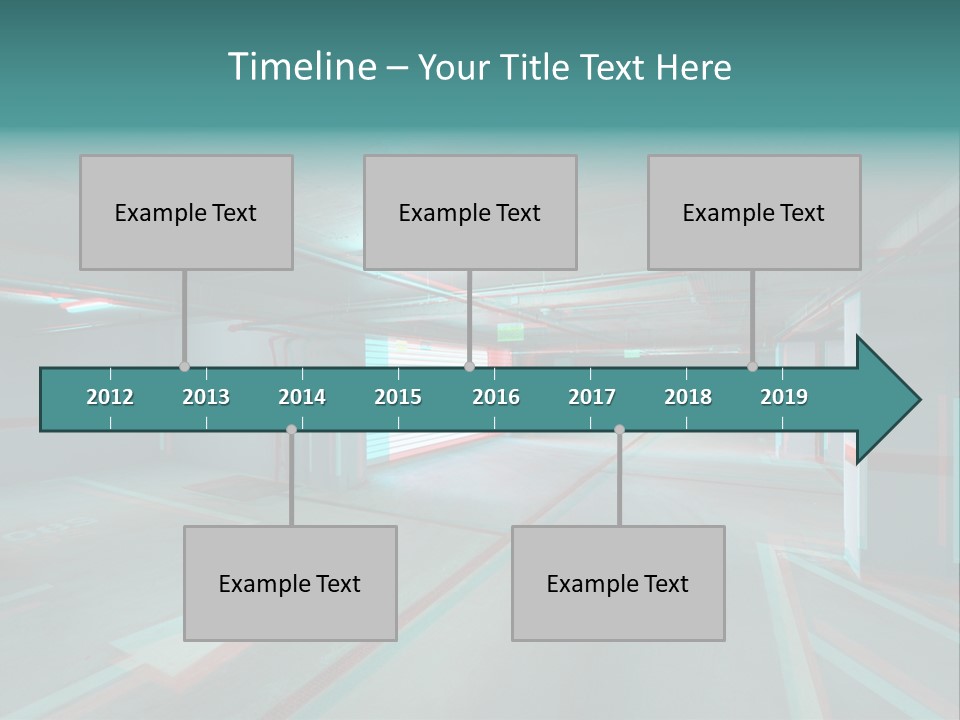View Ceiling Metal PowerPoint Template