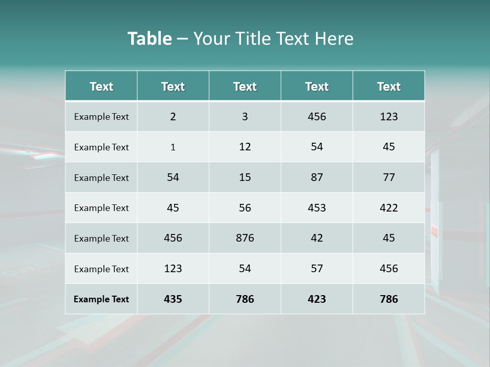 View Ceiling Metal PowerPoint Template