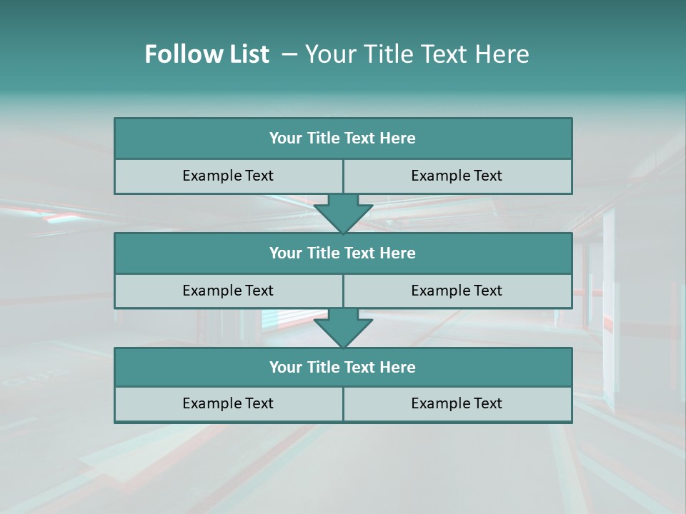 View Ceiling Metal PowerPoint Template
