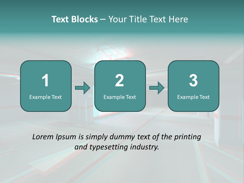 View Ceiling Metal PowerPoint Template