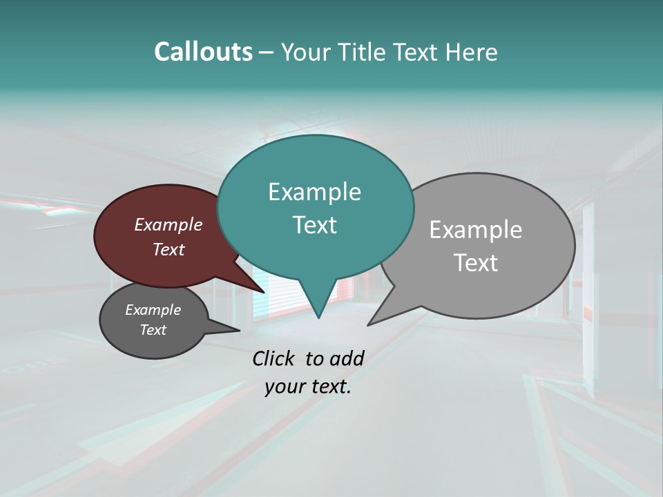 View Ceiling Metal PowerPoint Template
