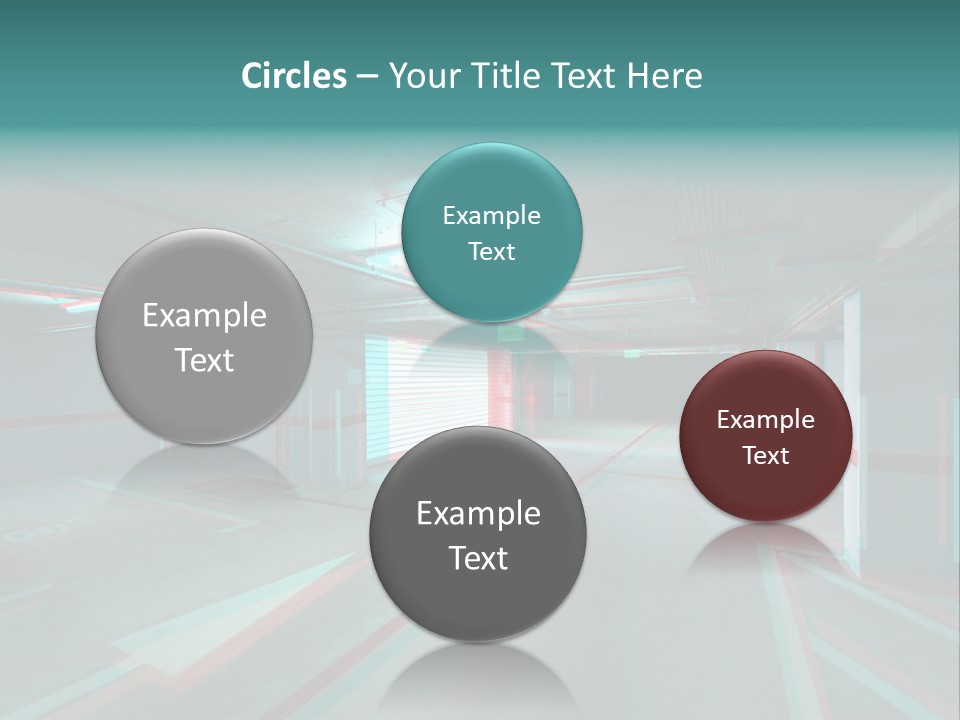 View Ceiling Metal PowerPoint Template