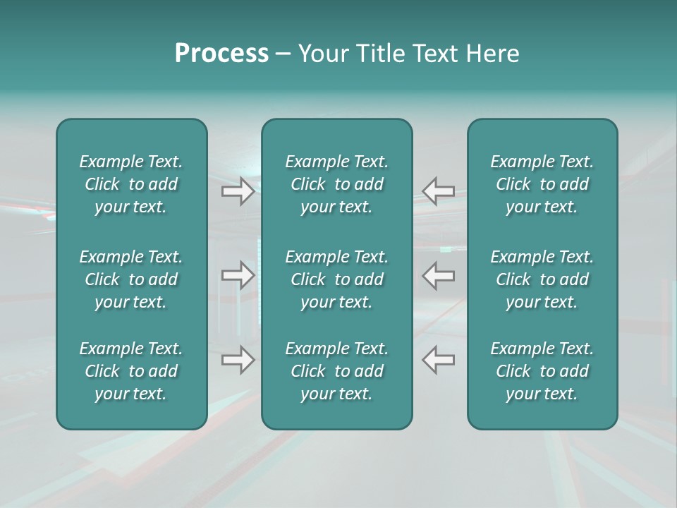 View Ceiling Metal PowerPoint Template