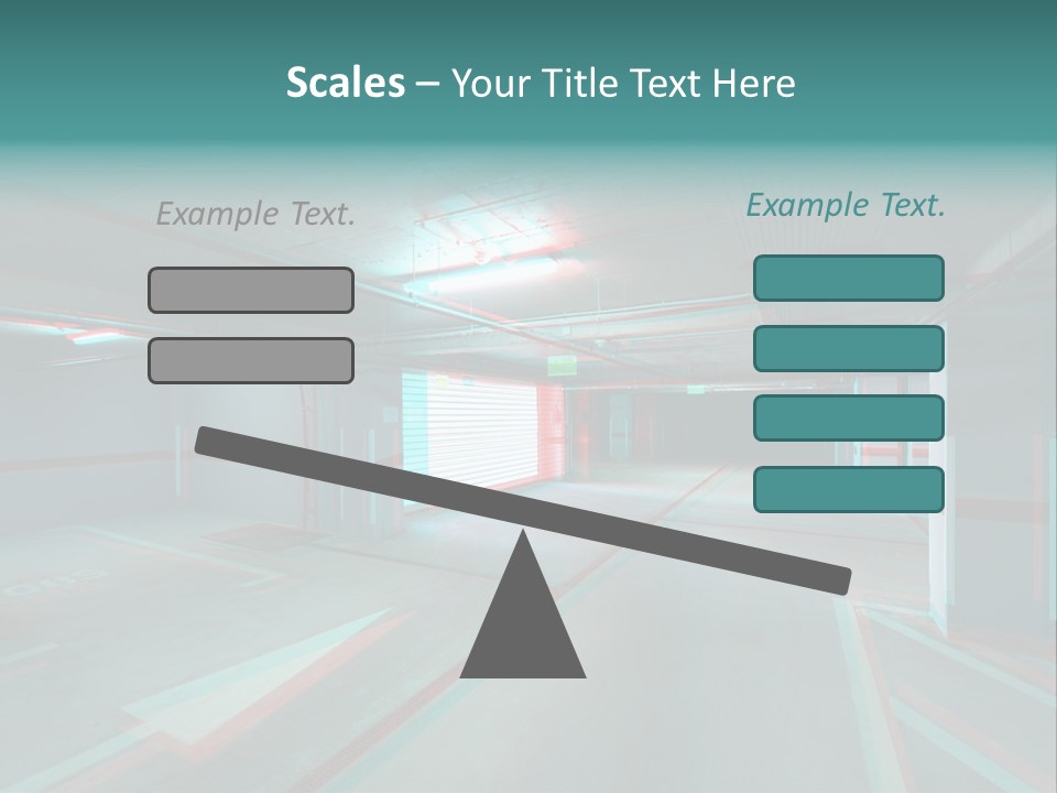 View Ceiling Metal PowerPoint Template