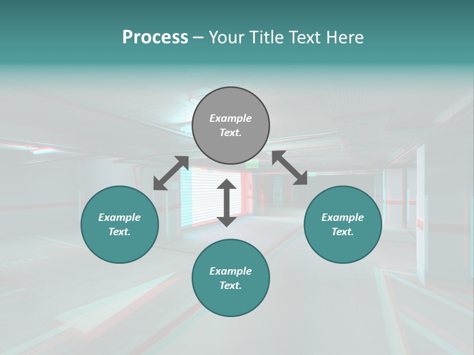View Ceiling Metal PowerPoint Template