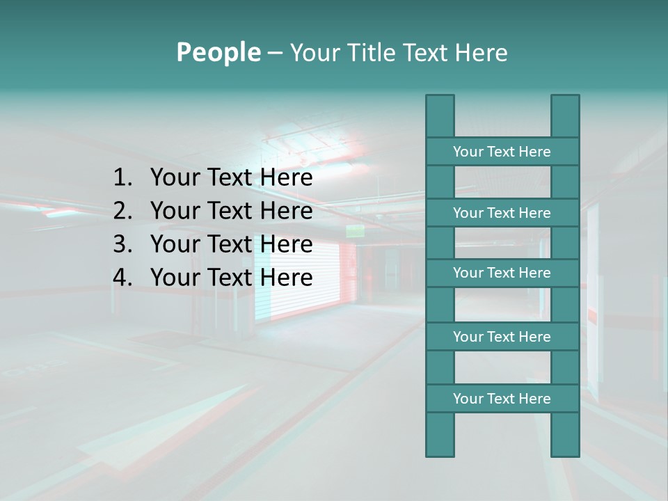 View Ceiling Metal PowerPoint Template