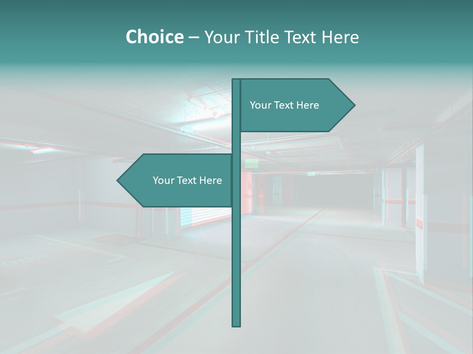 View Ceiling Metal PowerPoint Template