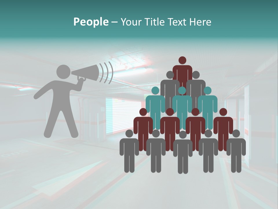 View Ceiling Metal PowerPoint Template