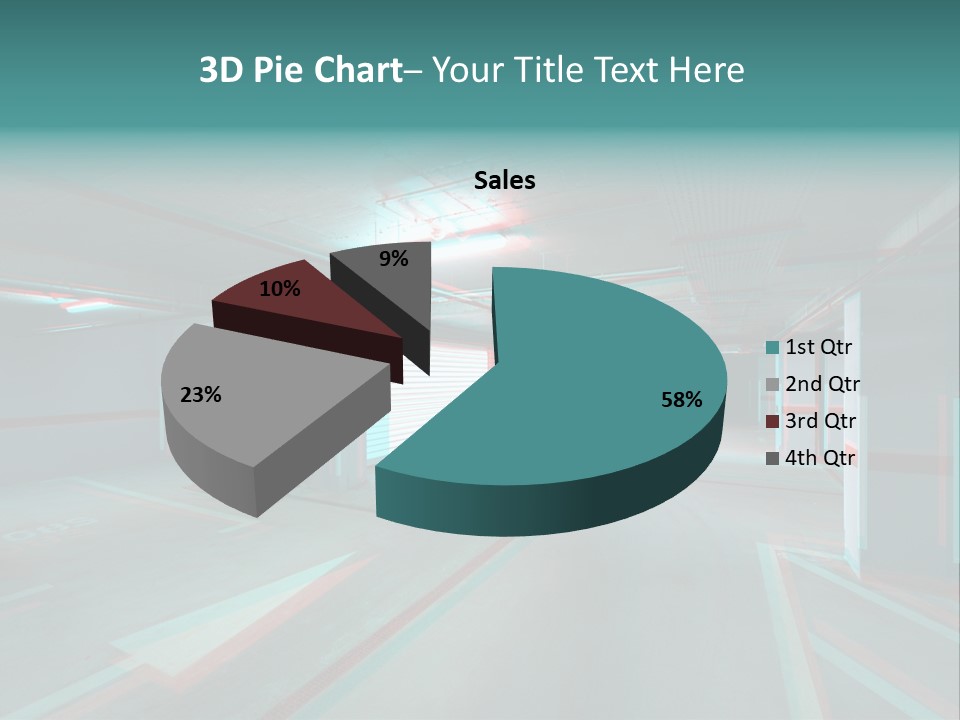 View Ceiling Metal PowerPoint Template