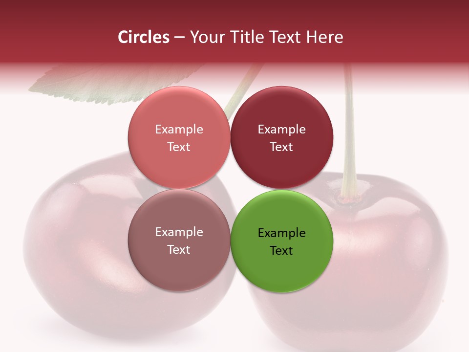 Isolated Delicious Freshness PowerPoint Template