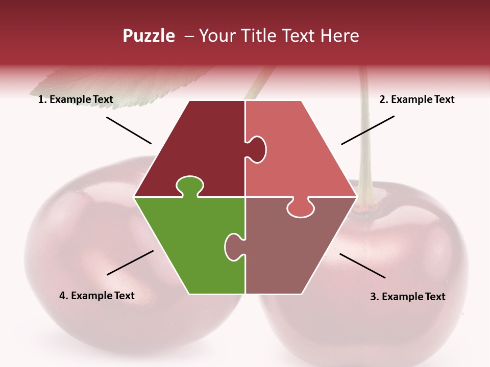 Isolated Delicious Freshness PowerPoint Template