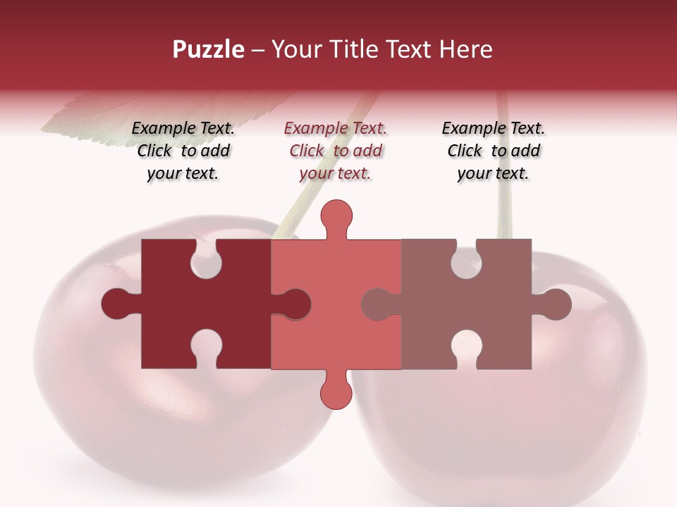 Isolated Delicious Freshness PowerPoint Template