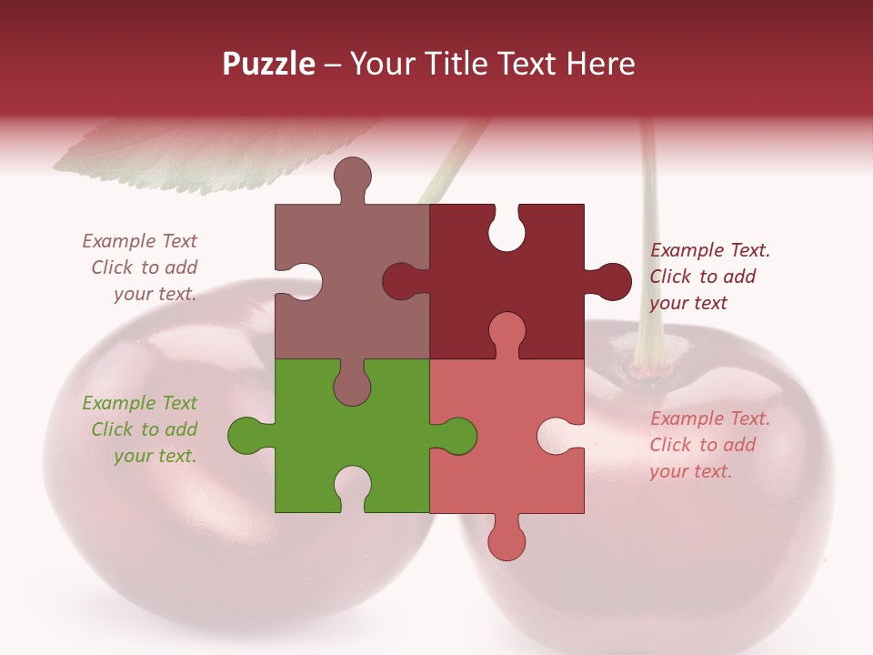 Isolated Delicious Freshness PowerPoint Template