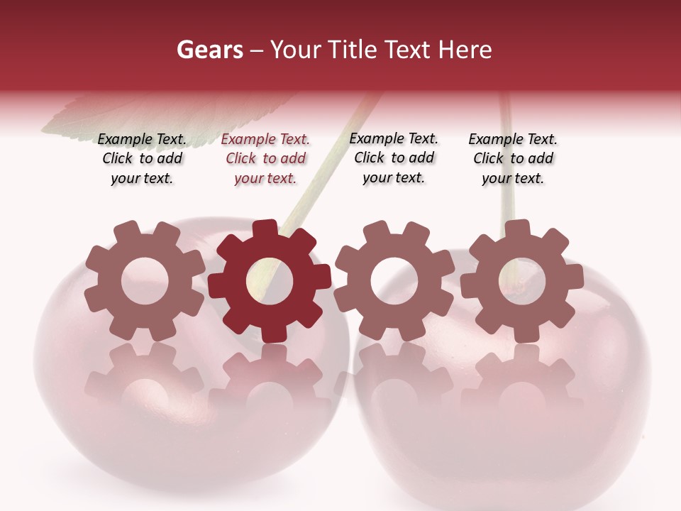 Isolated Delicious Freshness PowerPoint Template