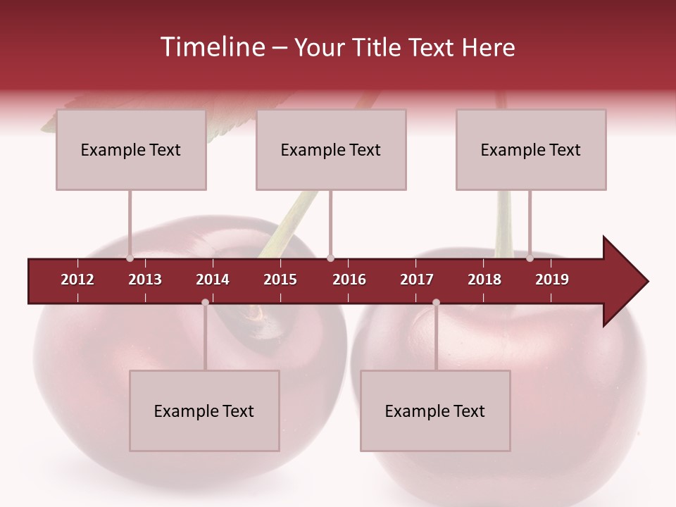 Isolated Delicious Freshness PowerPoint Template