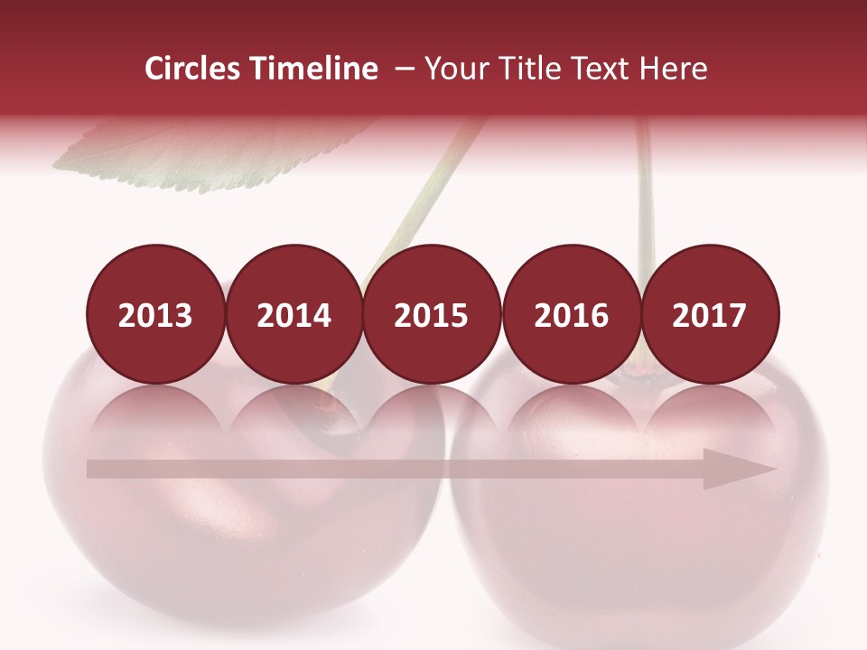 Isolated Delicious Freshness PowerPoint Template