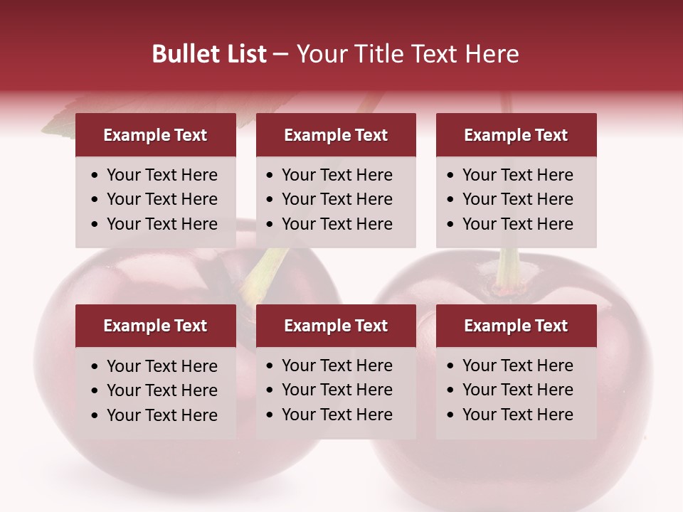 Isolated Delicious Freshness PowerPoint Template