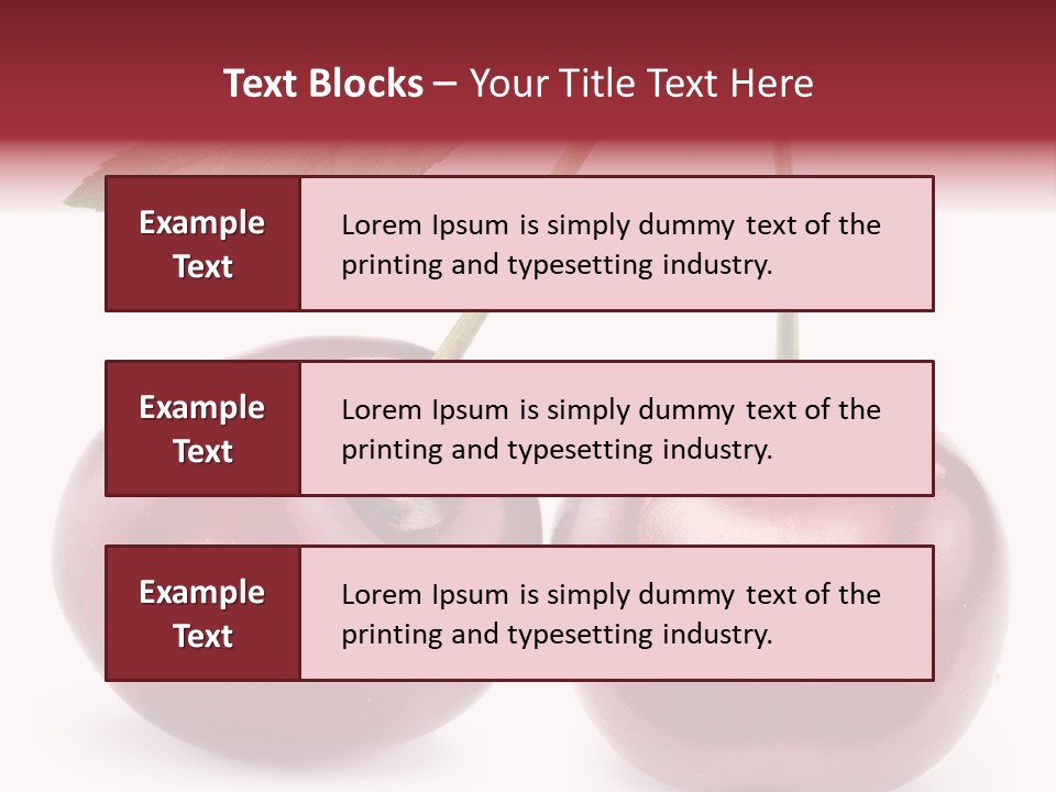 Isolated Delicious Freshness PowerPoint Template