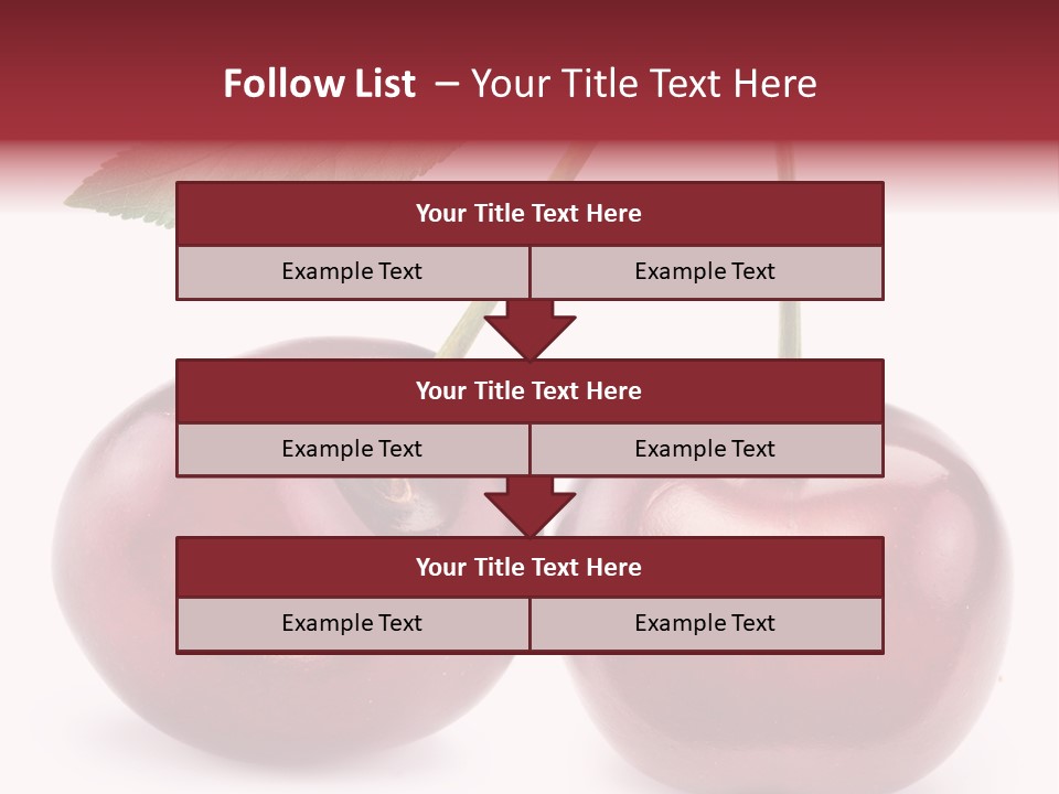 Isolated Delicious Freshness PowerPoint Template