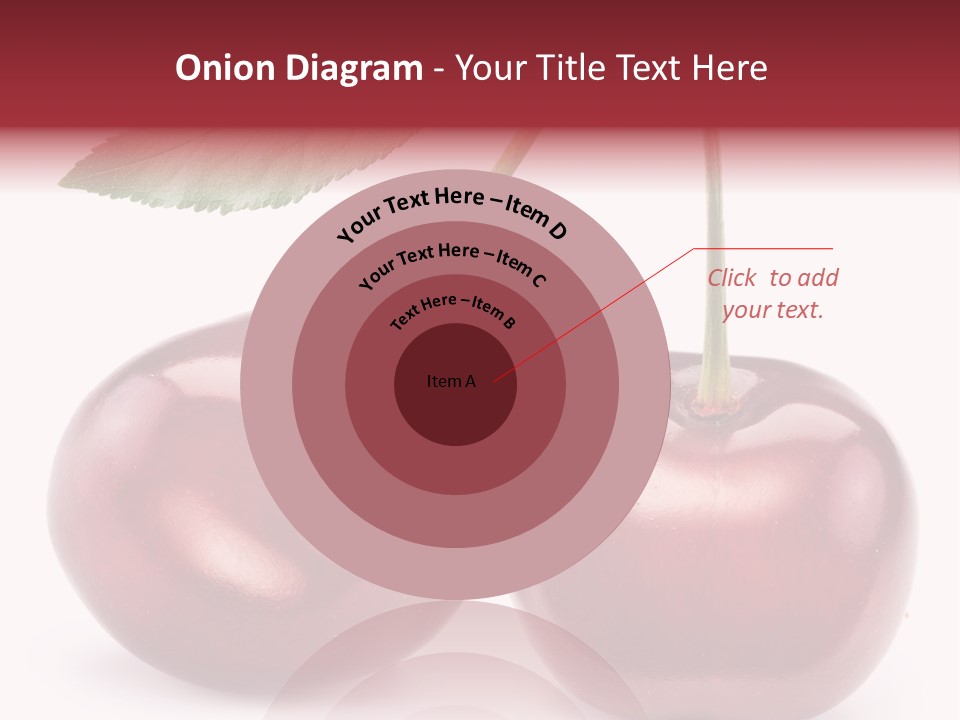 Isolated Delicious Freshness PowerPoint Template