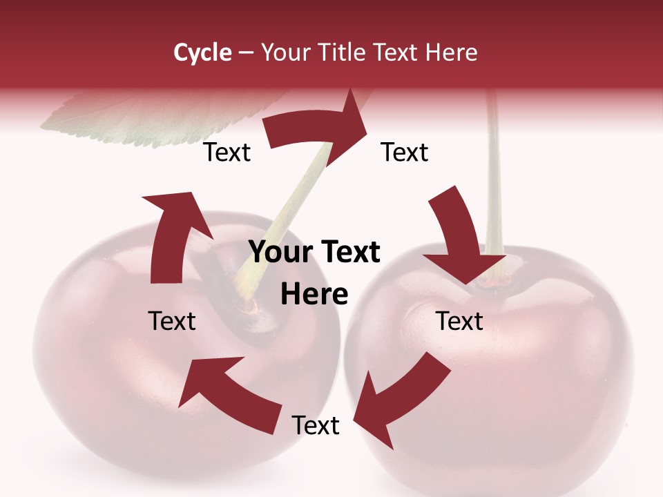 Isolated Delicious Freshness PowerPoint Template